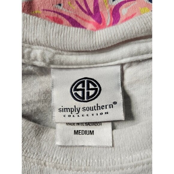 2 for $20 Simply Southern Collection Narwal Unicorn Long Sleeve Size M - Picture 7 of 7